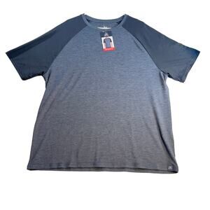 ZeroXposur T-Shirt Men's XXL NEW with Tags Grey/ Black Polyester Spandex Blend